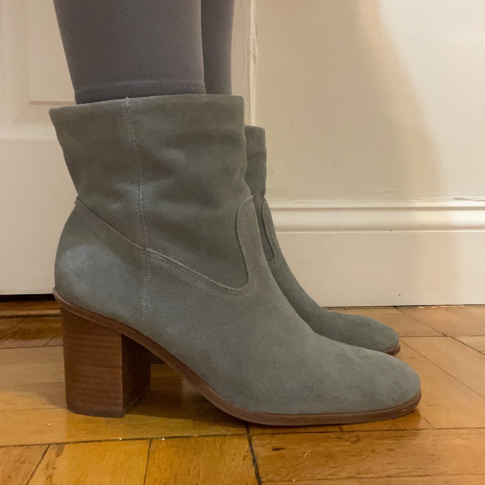 Lucky Brand suede booties